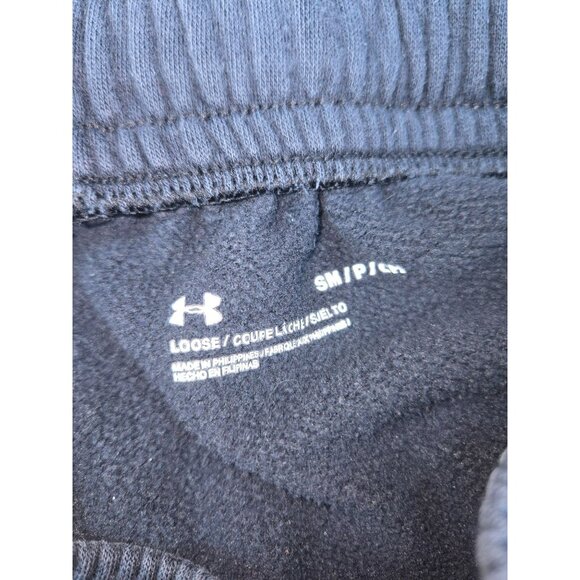 Under Armour Mens Loose Fit Joggers Small Black - Picture 5 of 7